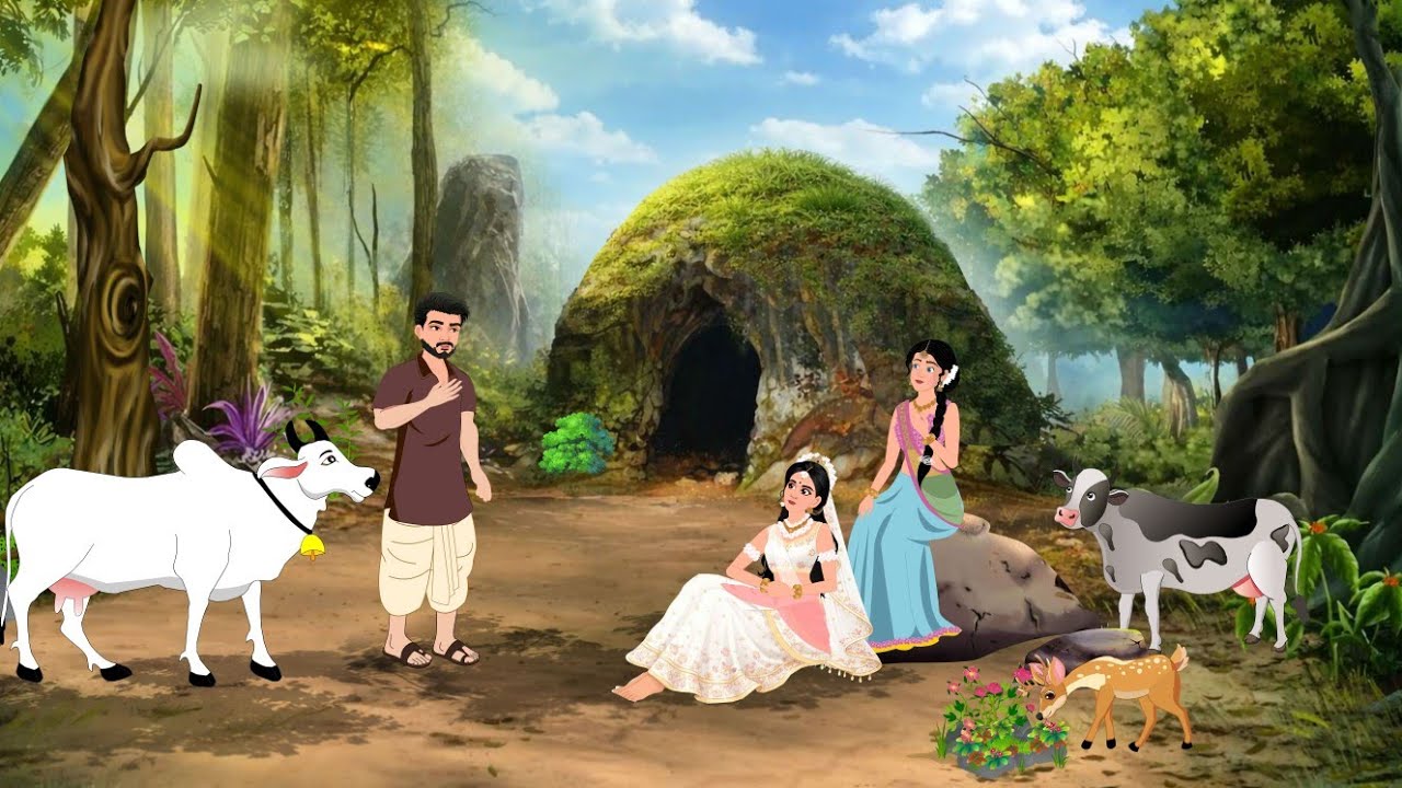 खोई हुई स्वर्गीय अप्सरा, और तंत्र गुफा का श्राप || Hindi kahani | moral story | cartoon kahaniya || 