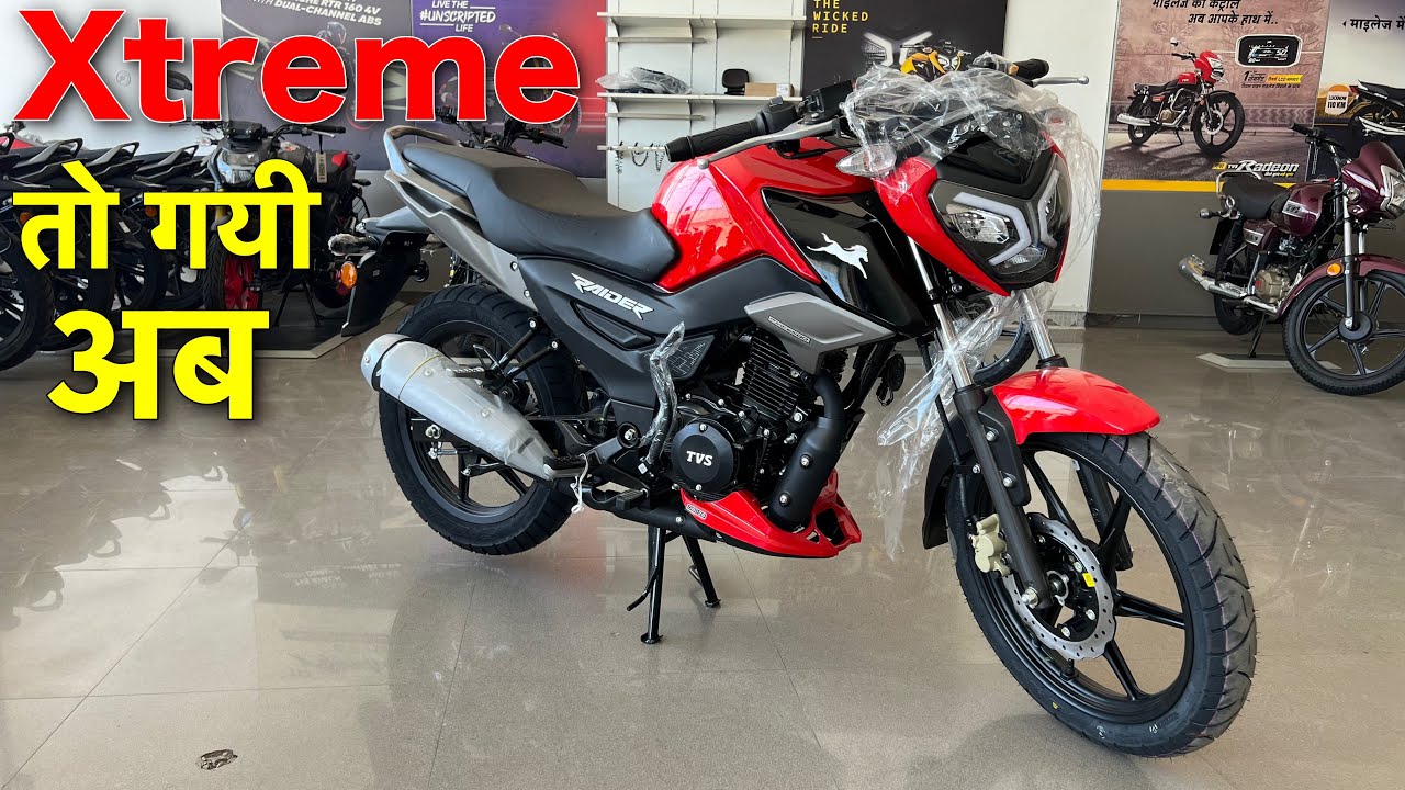 First Time New TVS Raider 125 OBD2B kick start Model Launch Full Review 2025