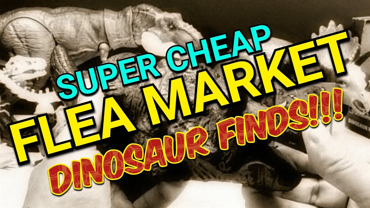 SUPER CHEAP Flea Market/Yard Sale Dinosaur finds!!!