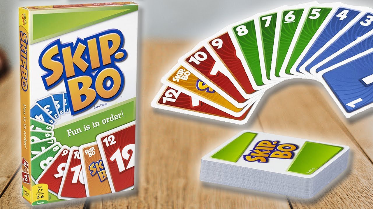 SKIP BO - Spielregeln TV (Spielanleitung Deutsch) - Skip-Bo Mattel Games (Skip. Bo)