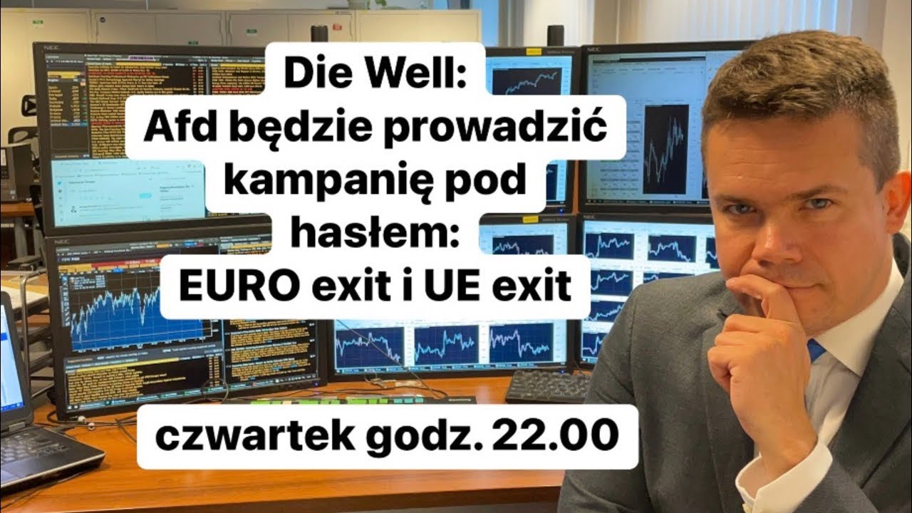🛑Die Welt: Afd planuje prowadzić kampanię pod hasłem EUROexit i UEexit🛑