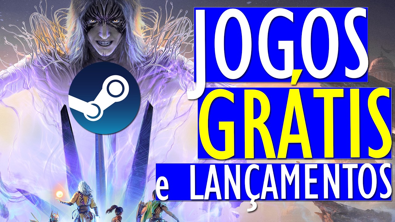 VOC&Ecirc; s&oacute; tem 6 DIAS! JOGOS GR&Aacute;TIS na STEAM e LAN&Ccedil;AMENTOS da semana