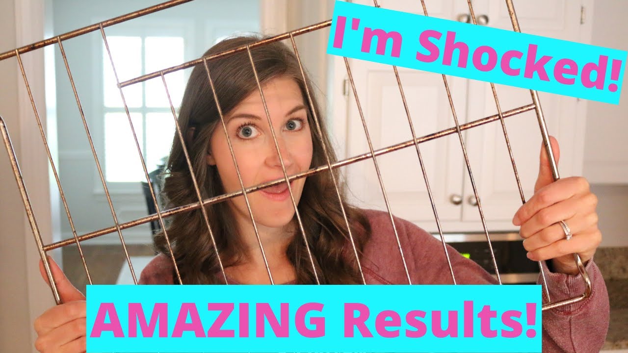Clean Oven Racks EASILY | Minimal Effort | Amazing Results
