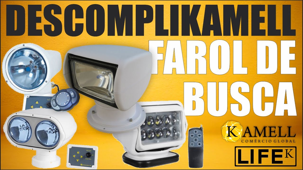 FAROL DE BUSCA - DESCOMPLIKAMELL