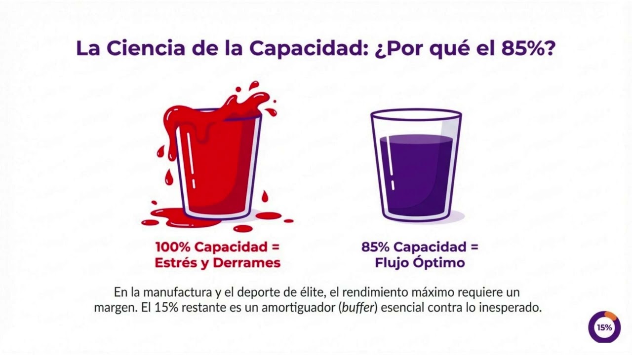 Cómo recuperar 1 día de tu vida cada semana: La Regla del 85% ⏳