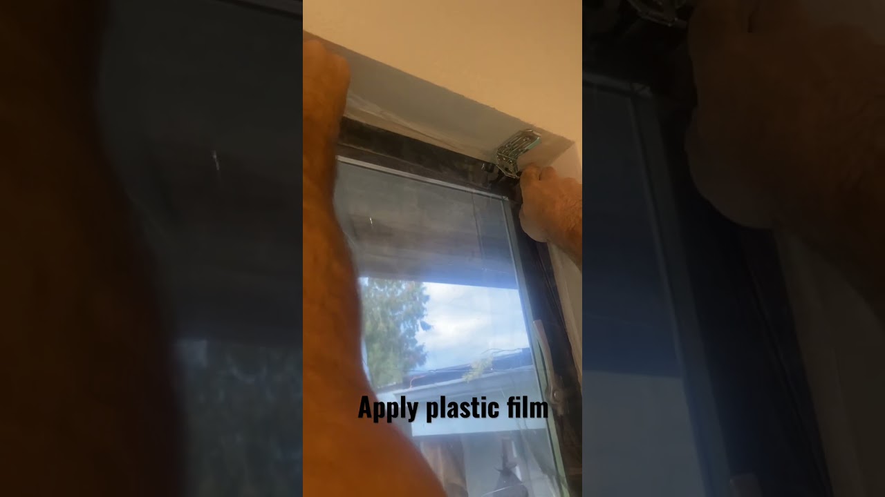Easy way to Insulate a Window 