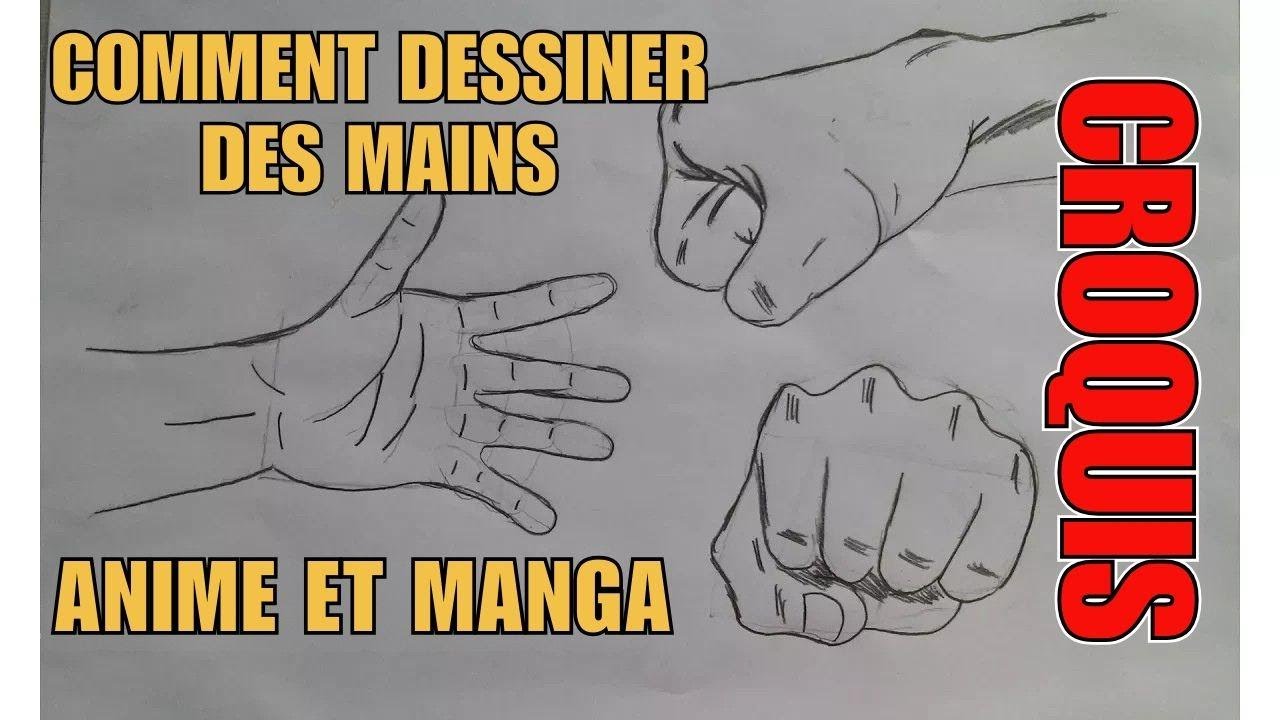 Comment dessiner des mains façon manga et anime – Astuces faciles