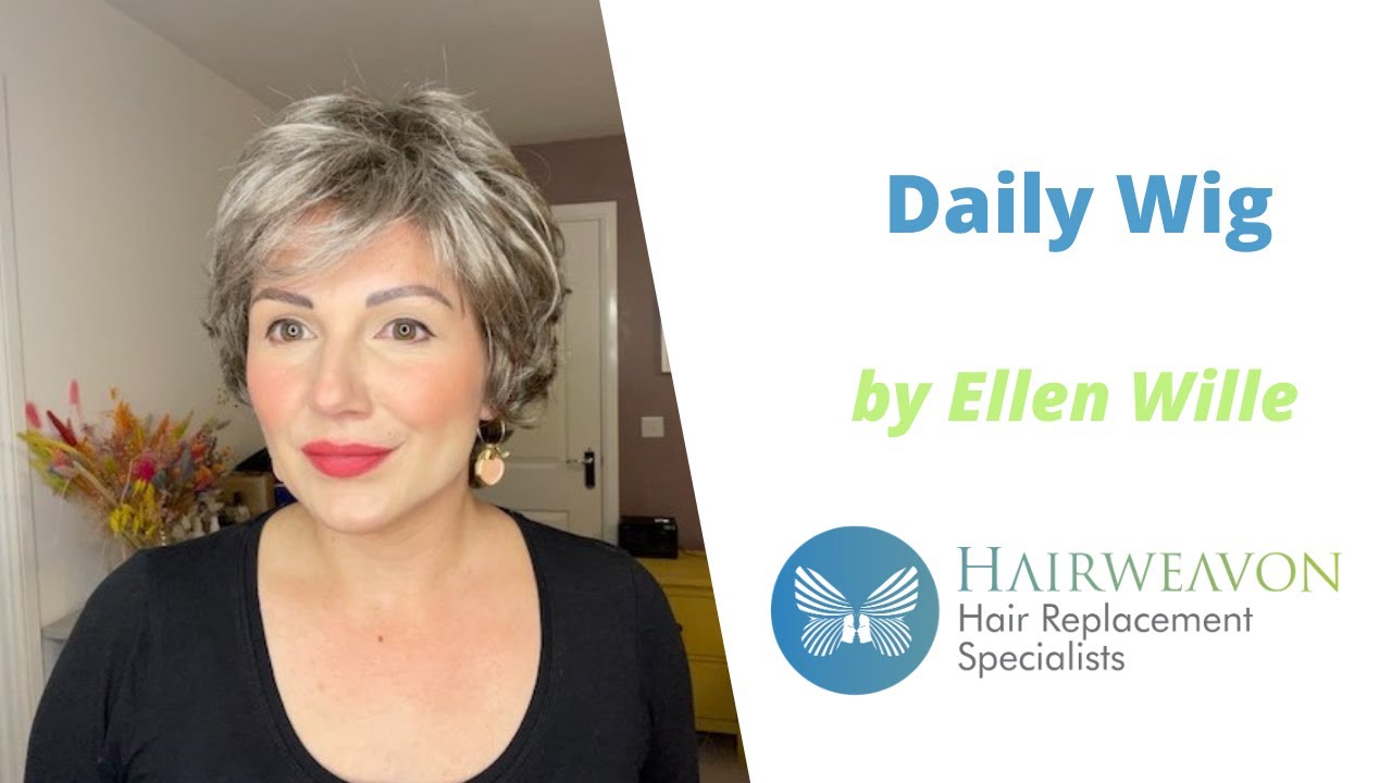 Daily Wig by Ellen Wille | Short Synthetic Wig | Colour Smoke Mix