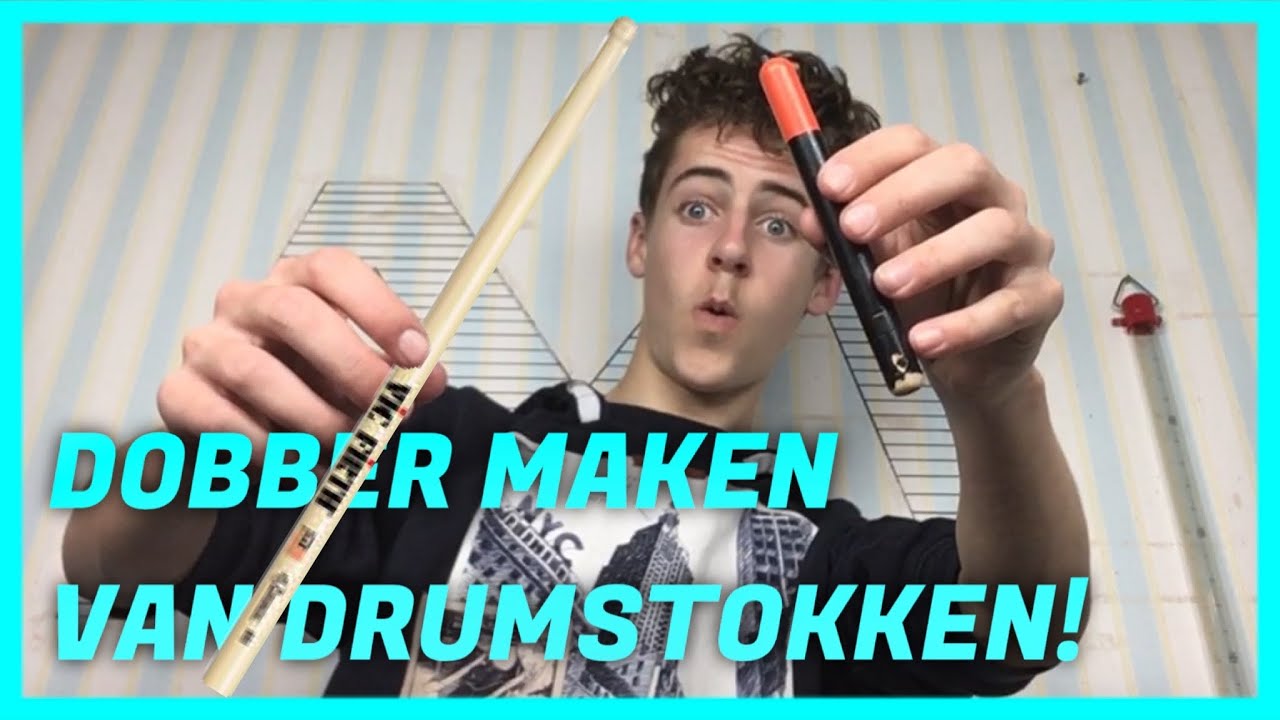 DOBBERS MAKEN VAN DRUMSTOKKEN!? & JERKBAITS VERFEN! 😲