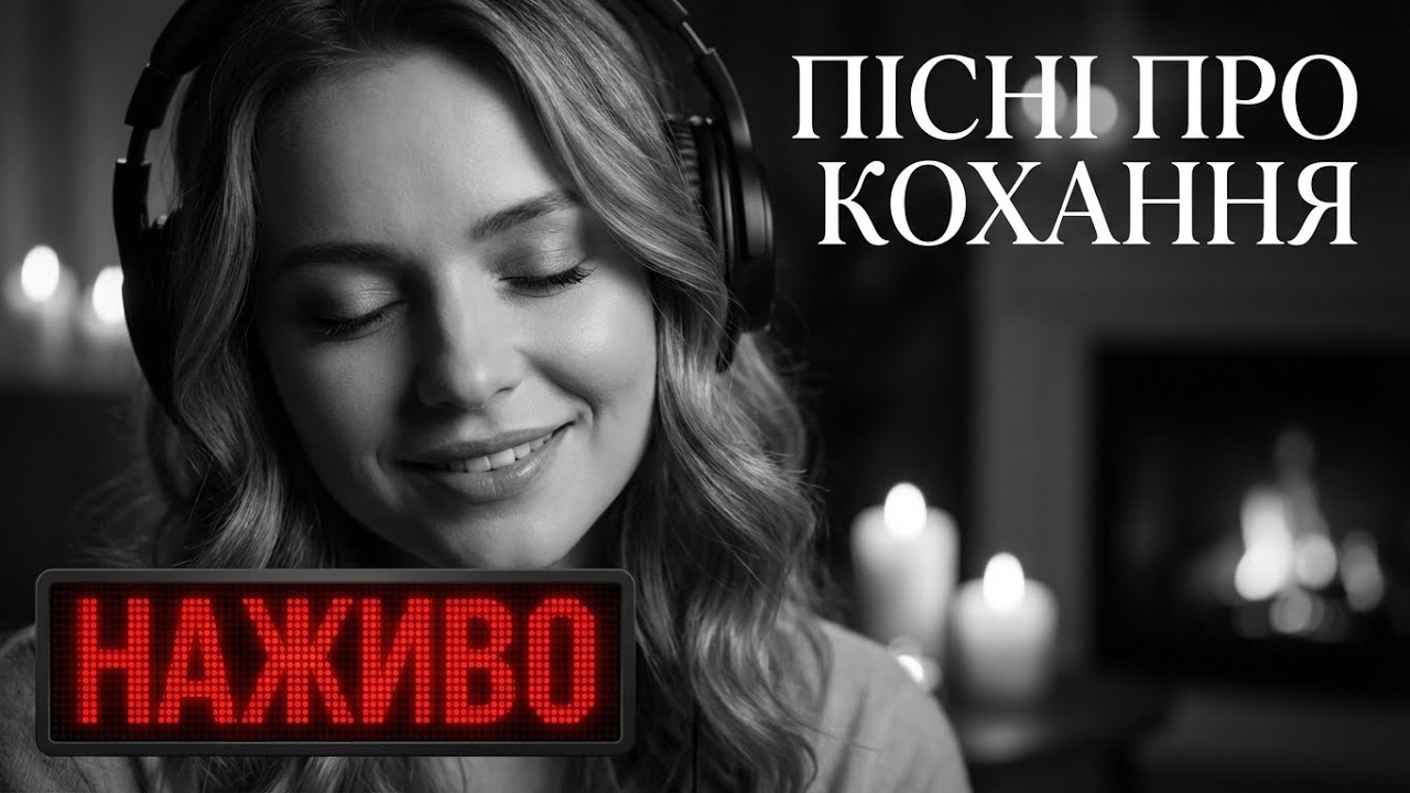 🎶 Українські романтичні пісні — прямий ефір | #українськіпісні #прямийефір
