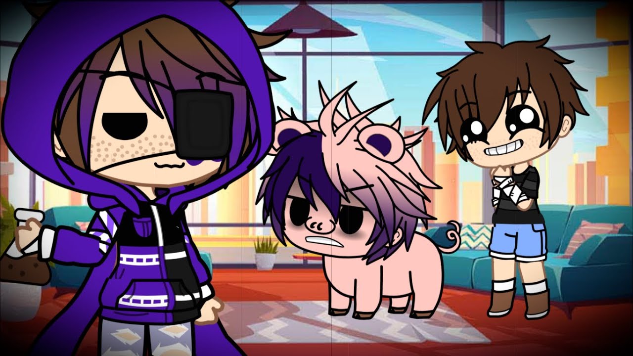 PART 2 If William Afton turns into a PIG for 24 hours || The Afton Family and Pets