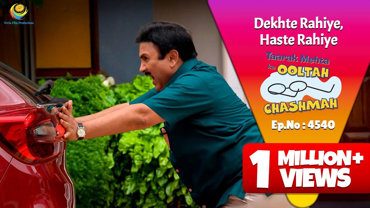 NEW! Ep 4540 - Iyer Ne lagvaya Jethalal Se Gadi Ko धक्का! | Taarak Mehta ka Ooltah  Chashmah