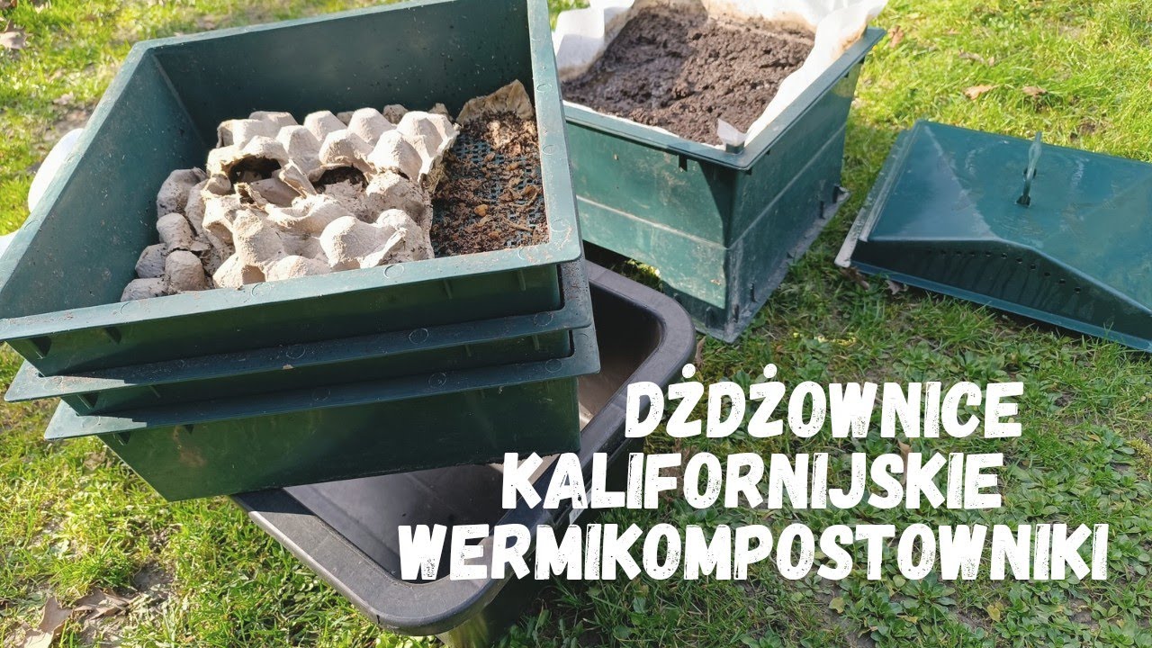 Czteropoziomowy wermikompostownik. Kolejna prezentacja.