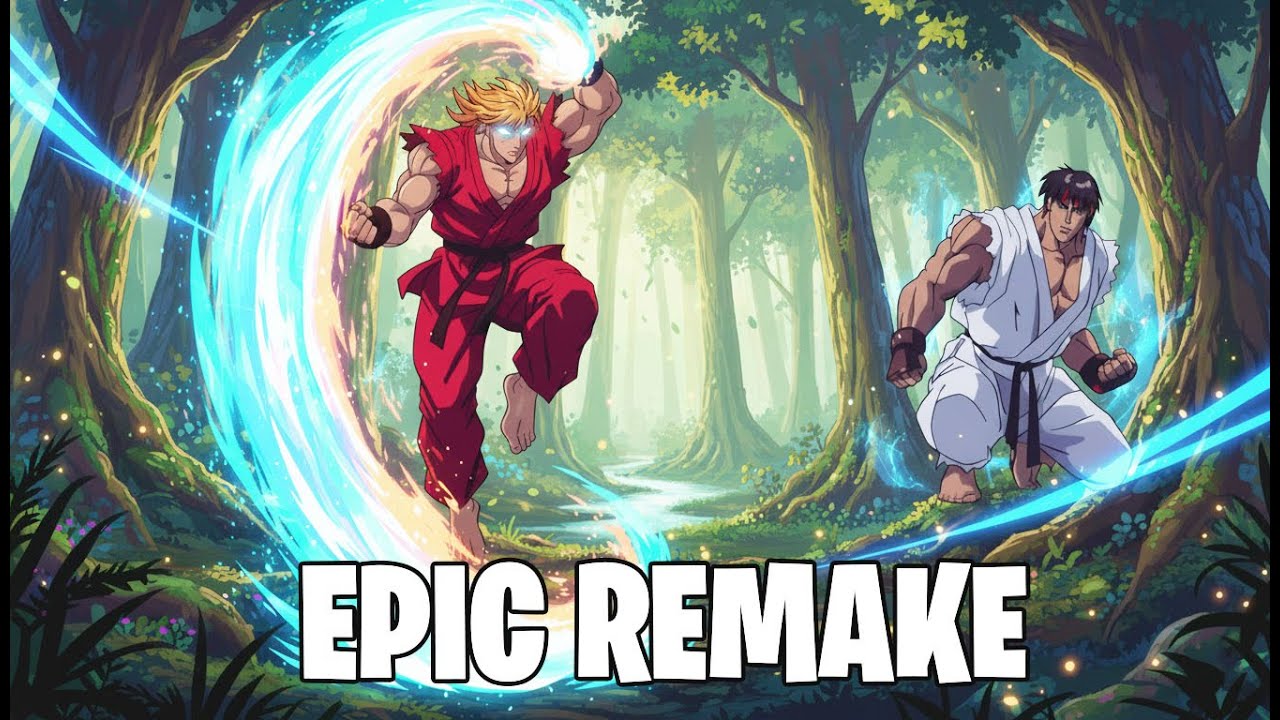 Street Fighter II : V – EPIC REMAKE KEN Theme 2025 – HADOU SHORYUKEN