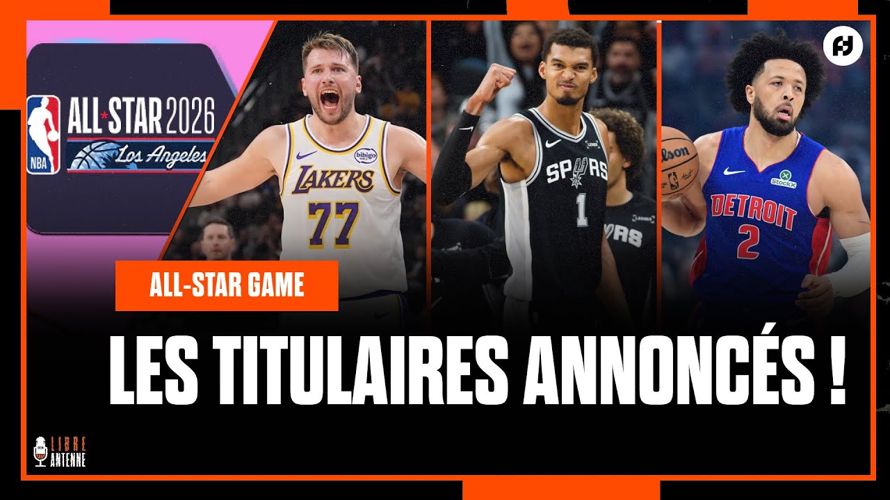 WEMBANYAMA STARTER, EDWARDS SNOBÉ ? LES TITULAIRES POUR LE ALL-STAR GAME RÉVÉLÉS !