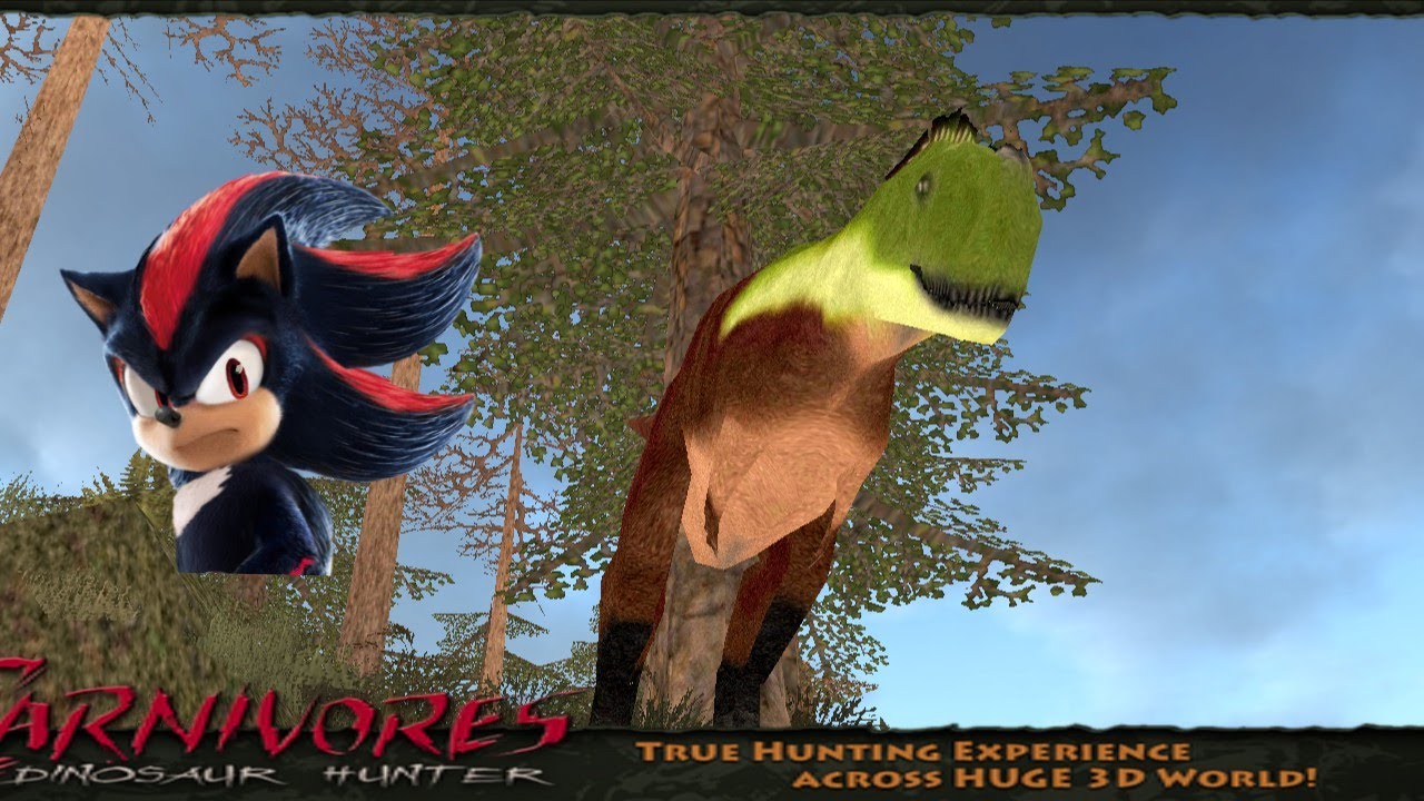 Caçando dinossauros com mod