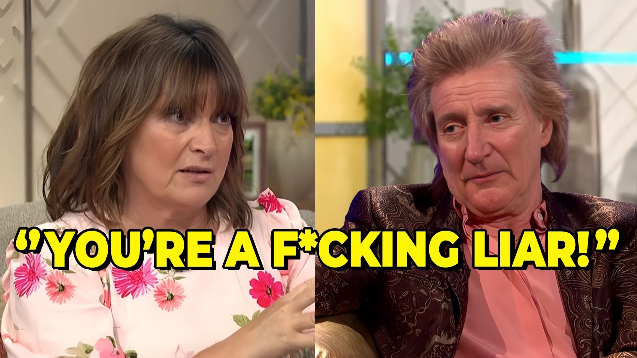 Rod Stewart Kicked Off Lorraine Kelly's Show After Fiery Exchange
