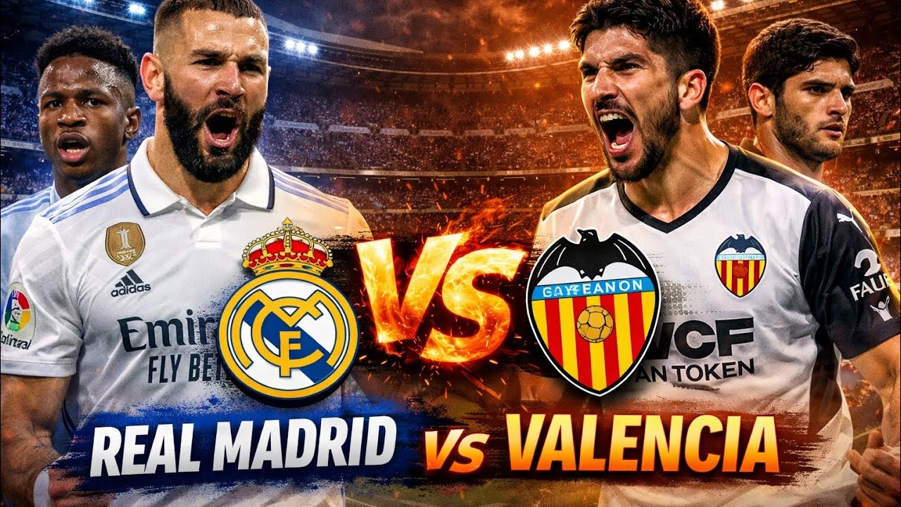 Real Madrid (1) vs (2) Valencia 