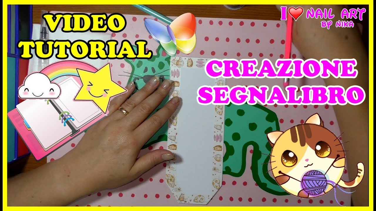 Video Tutorial Diy come creo un Segnalibro By Nika