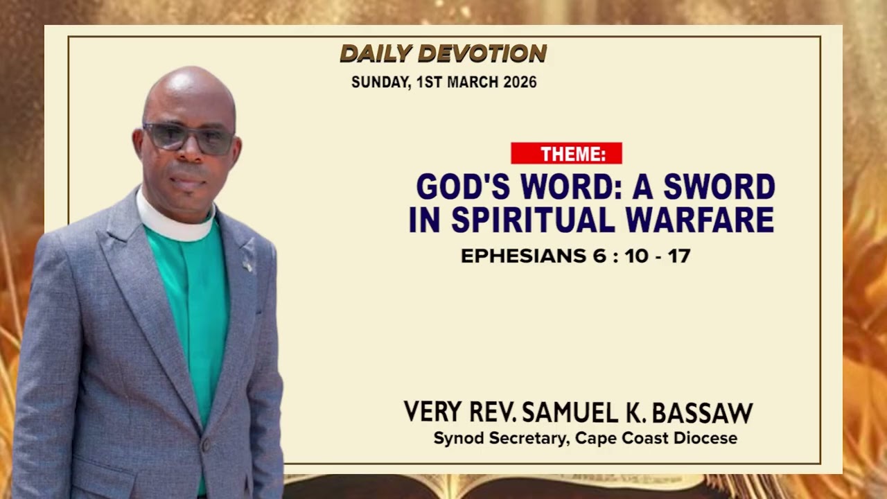 DAILY  DEVOTIONAL - Sunday, 1st March 2026