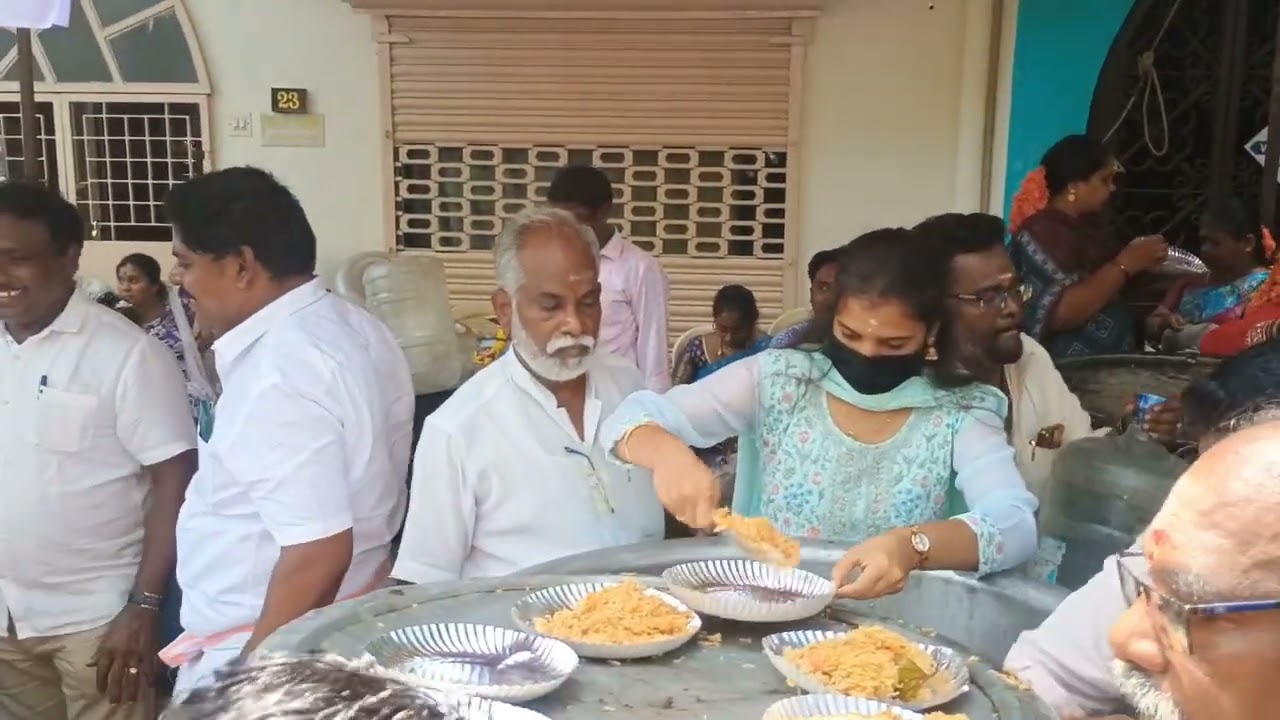 புதுவை மாநில விஸ்வகர்மா மகாஜன சங்கம் ஏழாம் ஆண்டு மாசி மாத அன்னதானம் 