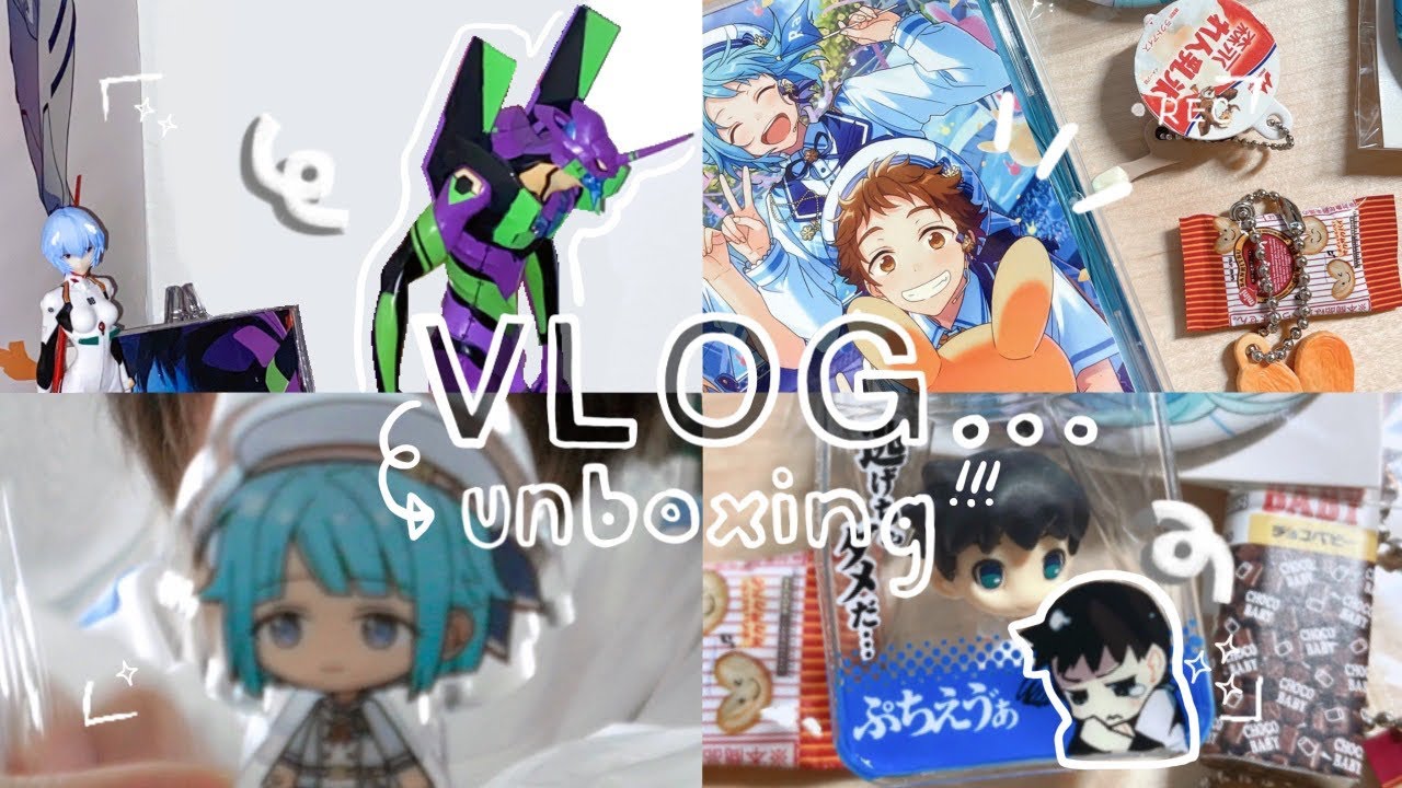 [OTAKU UNBOXING] HUGE HAUL!!! (vocaloid, ensemble stars, eva, chiikawa… and random stuff)