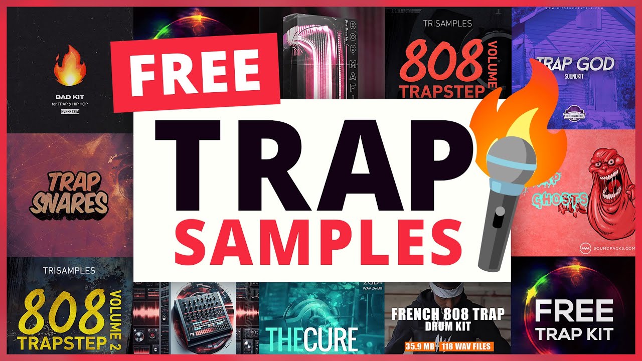 15 FREE Trap Sample Packs | 2,000 Trap Samples [3GB]