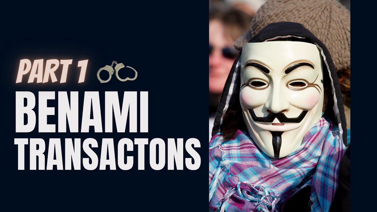 Benami Transaction Act I Part 1