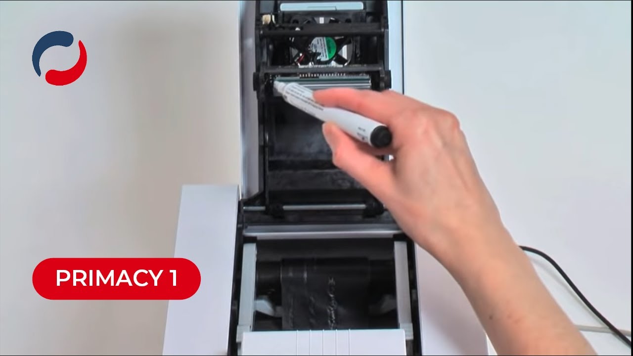 Evolis Primacy 1 | Расширенная очистка печатающей головки