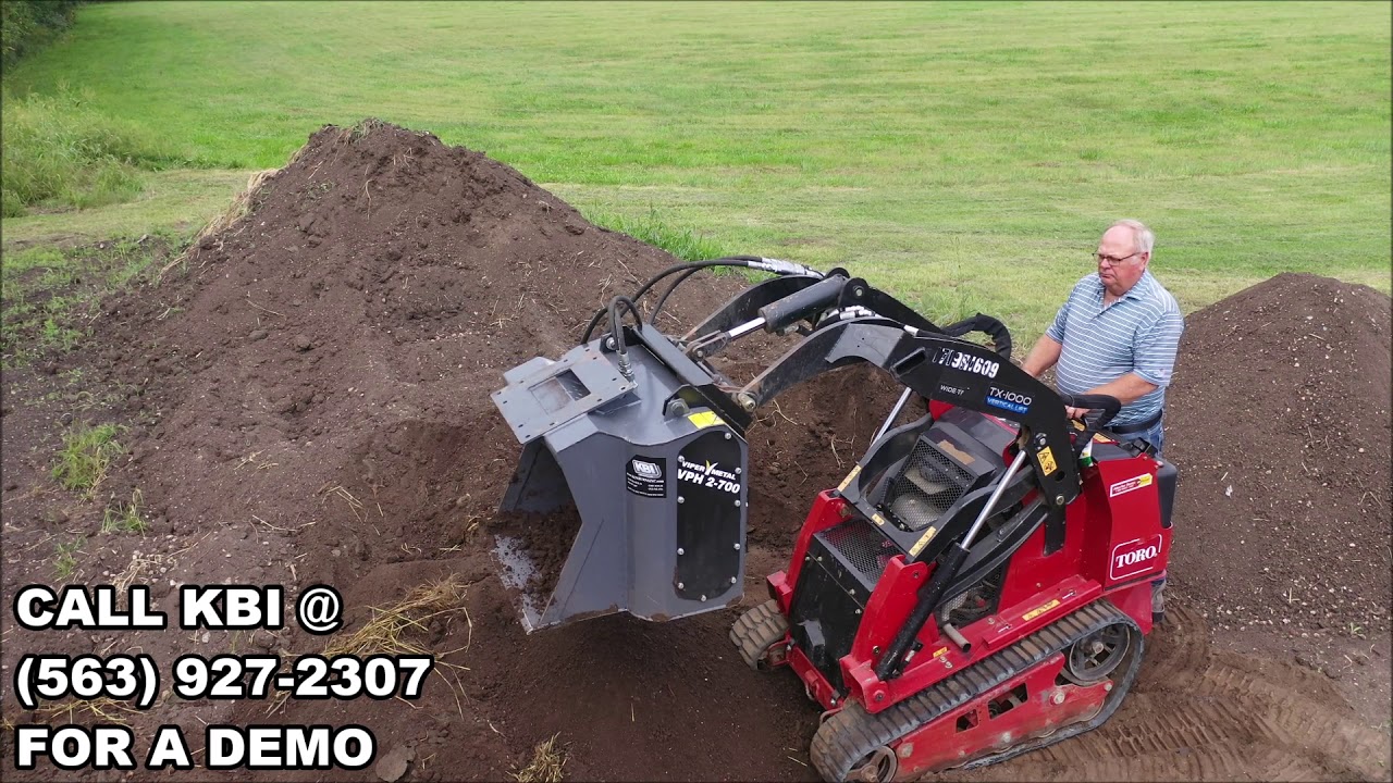 Vipermetal VPH 2-700 on Toro Dingo