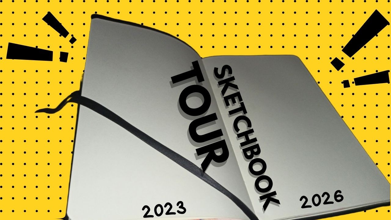 ¿¿MEJORÉ MIS DIBUJOS EN 3 AÑOS?? SKETCHBOOK TOUR 2026!! (PART1)