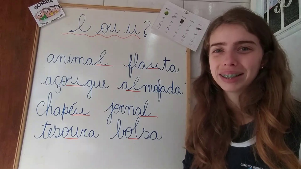 Aula - L ou  U? - 1° ano