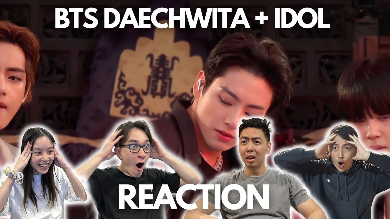 ВПЕРВЫЕ СМОТРЮ ВЫСТУПЛЕНИЕ BTS Daechwita + IDOL ВЖИВУЮ