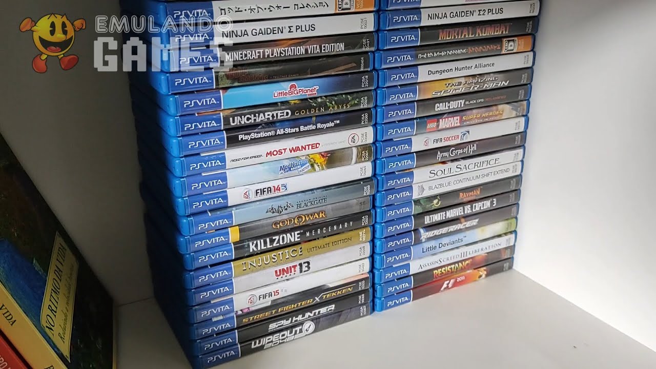 Minha Coleção de Jogos do PSvita (mídia física) + de 40 games