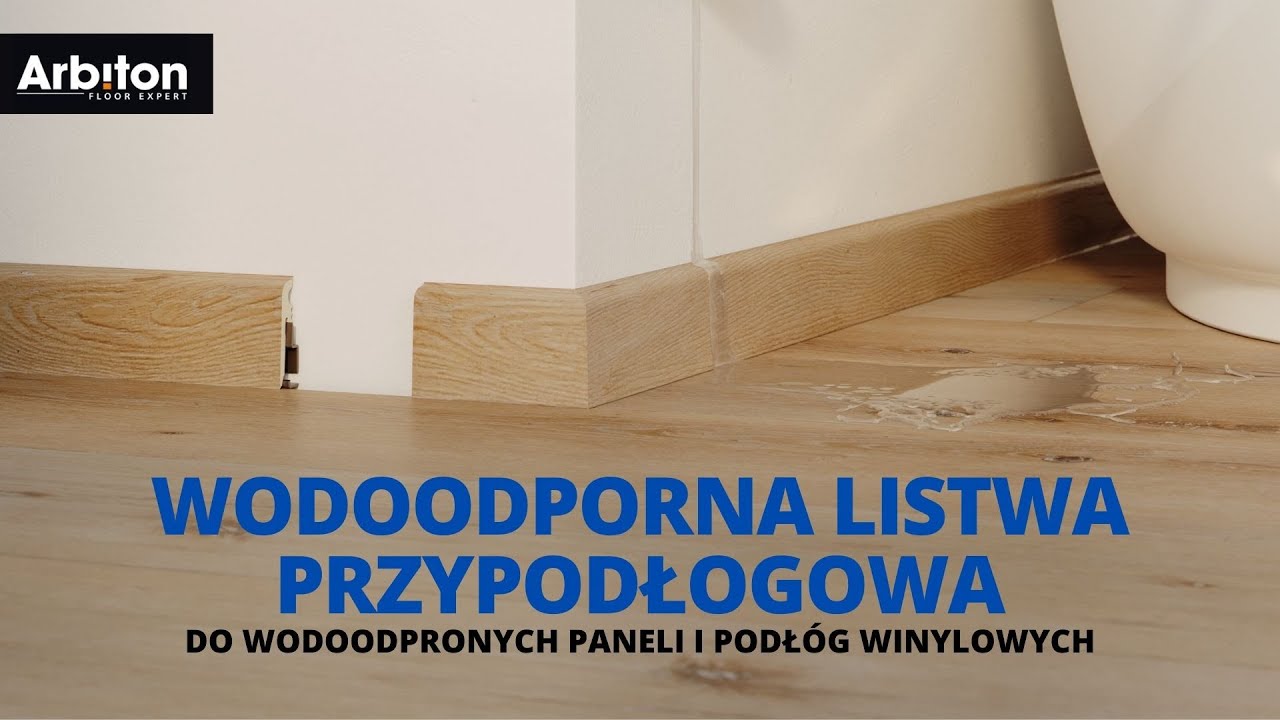 Listwa przypodłogowa VIGO 60 - wodoodporna listwa do paneli podłogowych i winylowych