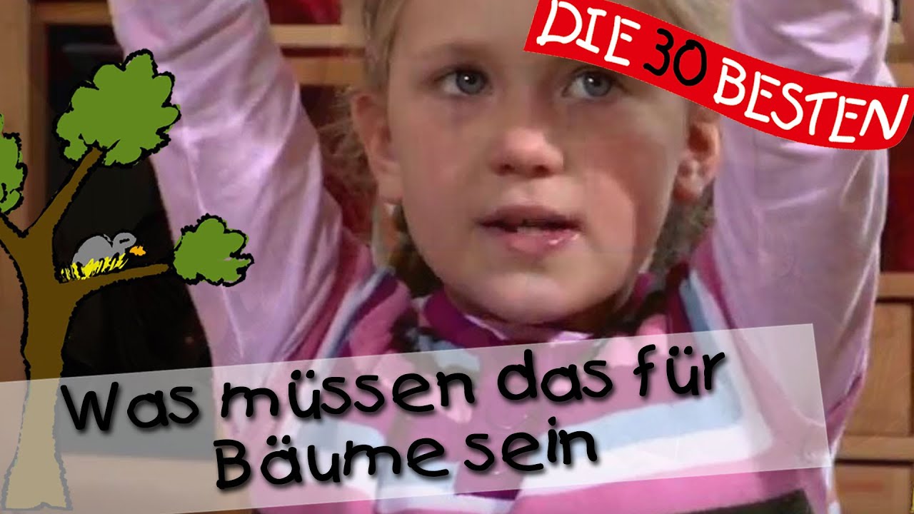 👩🏼 Was müssen das für Bäume sein - Singen, Tanzen und Bewegen || Kinderlieder