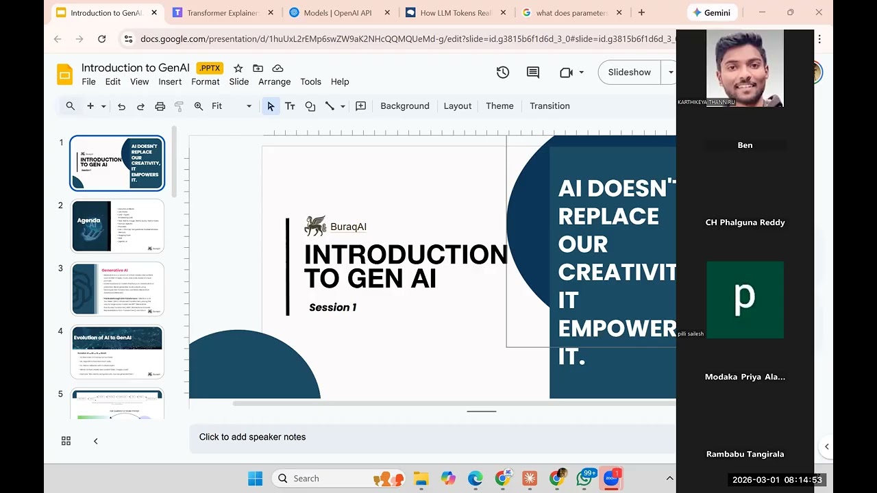 Agentic AI   Session 1  Introduction to Gen AI