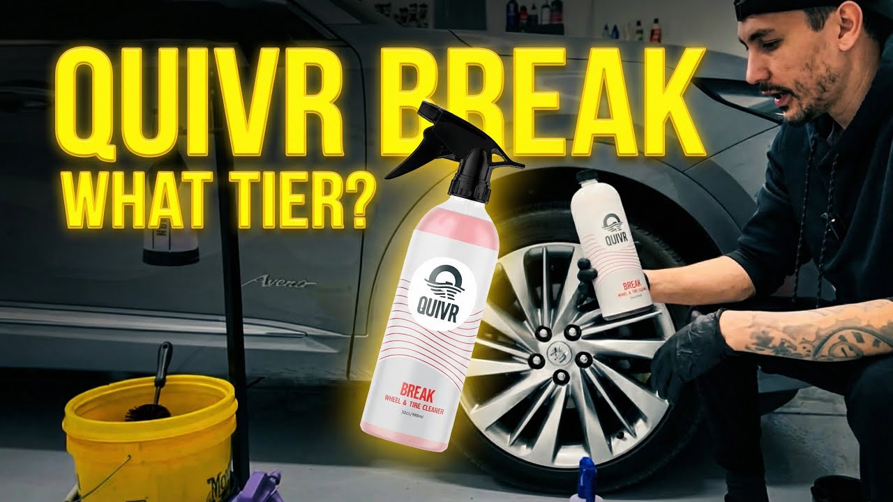 Breaking Down Grit And Grime EASY! (Quivr Break Wheel and Tire Cleaner!)