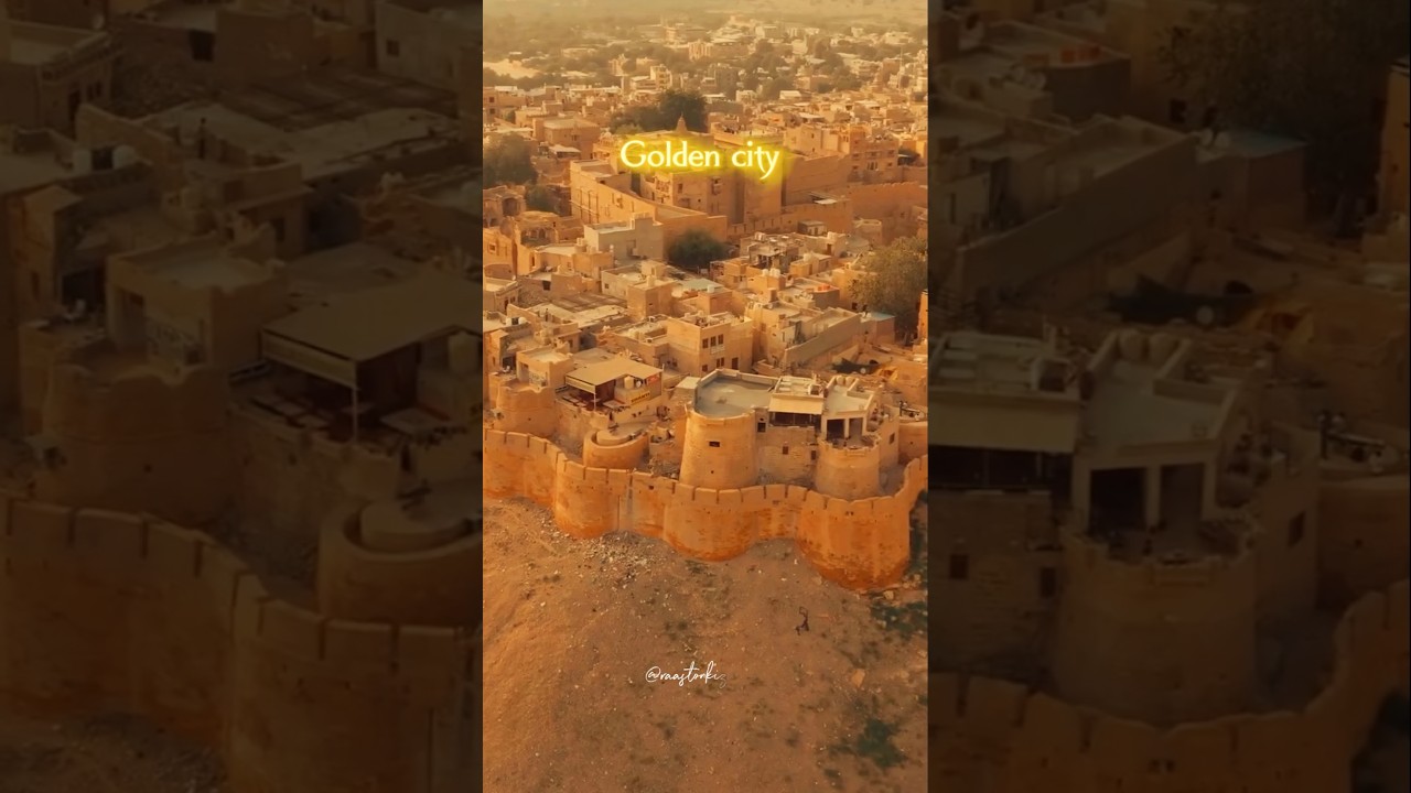 Jaisalmer &ndash; India&rsquo;s Golden City ✨ Thar Desert का असली रंग | Rajasthan Vlog 2025 #goldencity