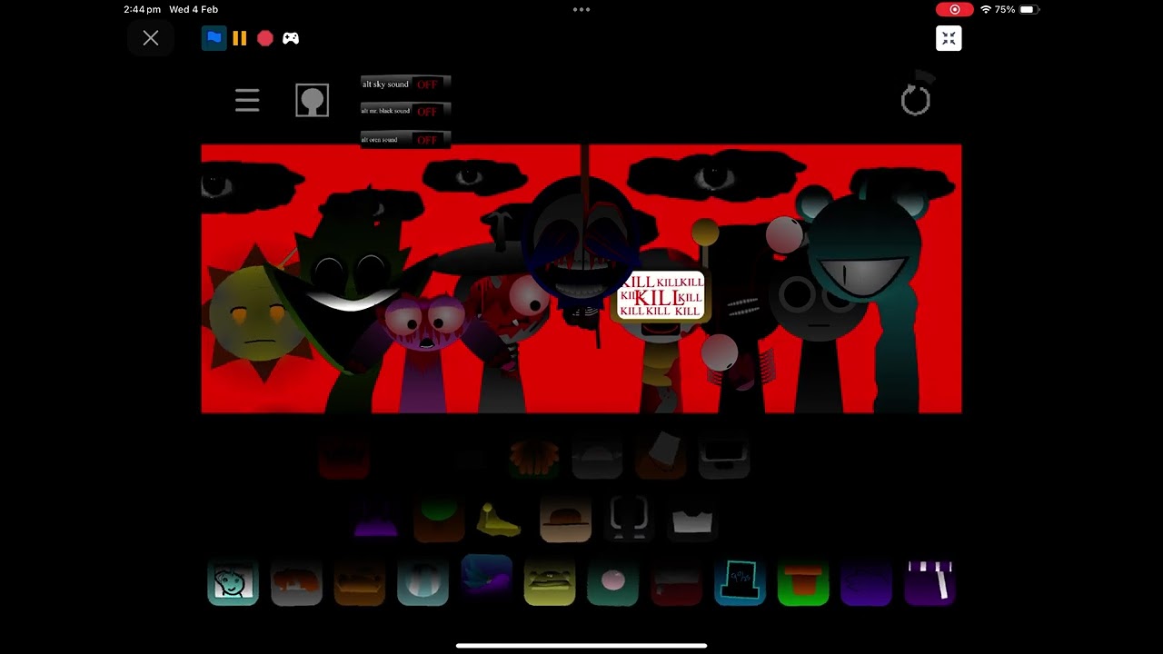 I’m playing sprunki reversed phase 4