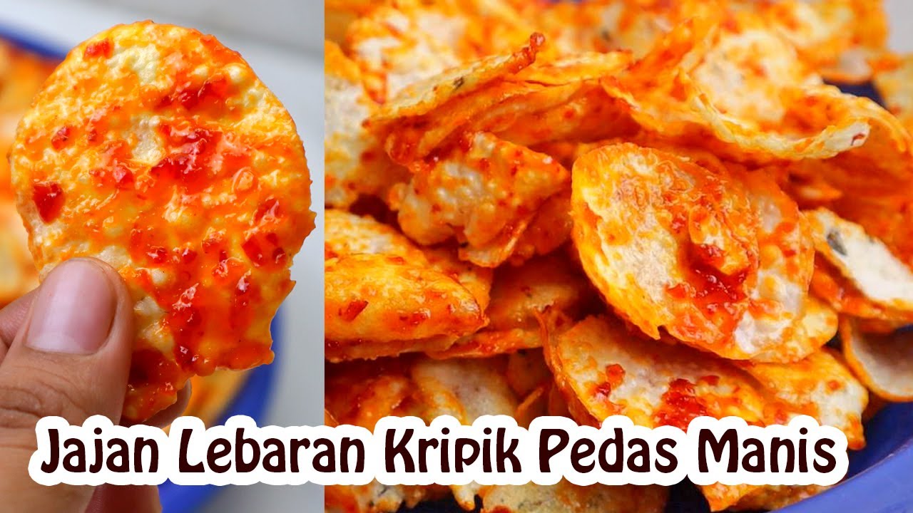 WAW TERNYATA BUATNYA MURAH DAN MUDAH BANGET !! JAJANAN LEBARAN KRIPIK PEDAS MANIS OPAK SINGKONG
