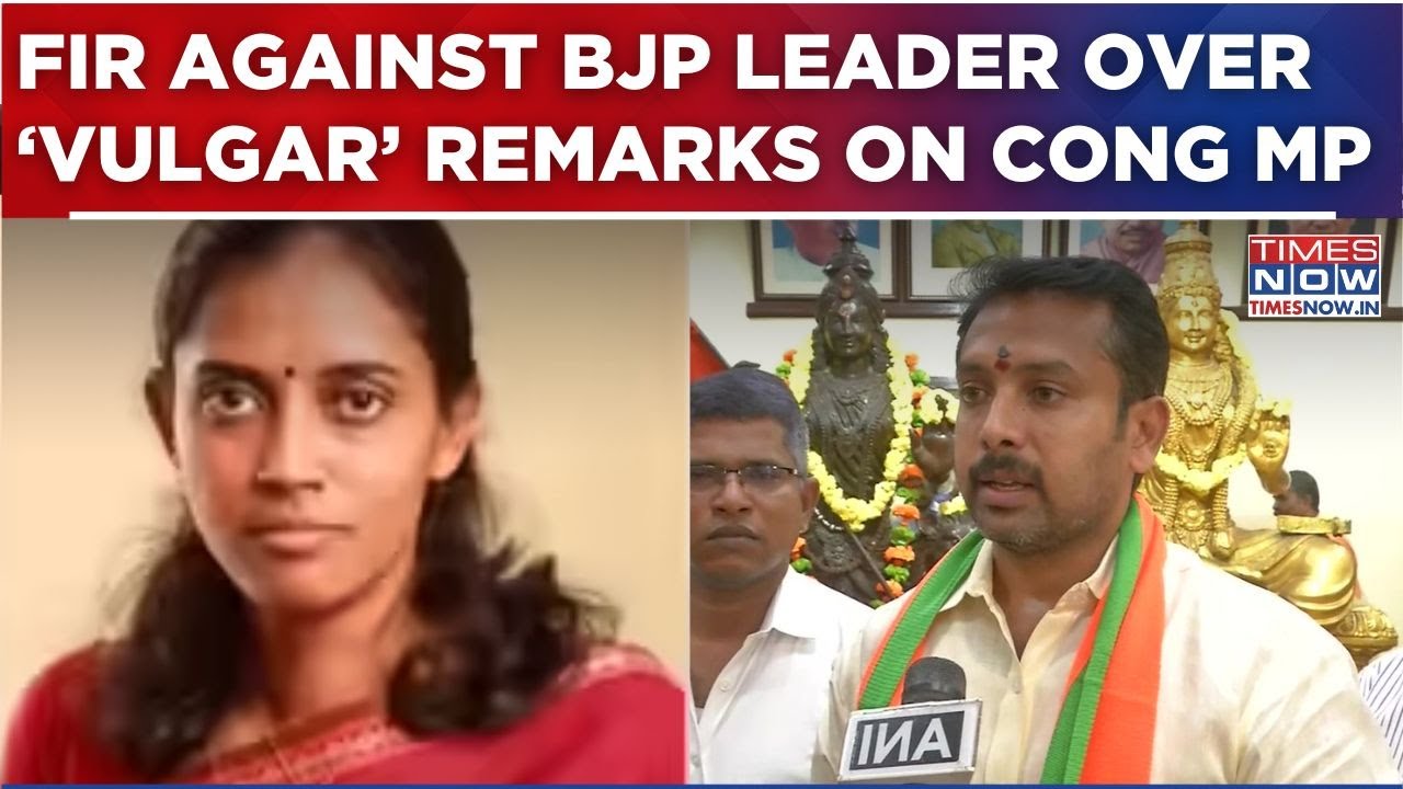 FIR Filed Against Tamil Nadu BJP Leader For &lsquo;Obscene, Misogynist&rsquo; Remarks on Congress MP Jothimani
