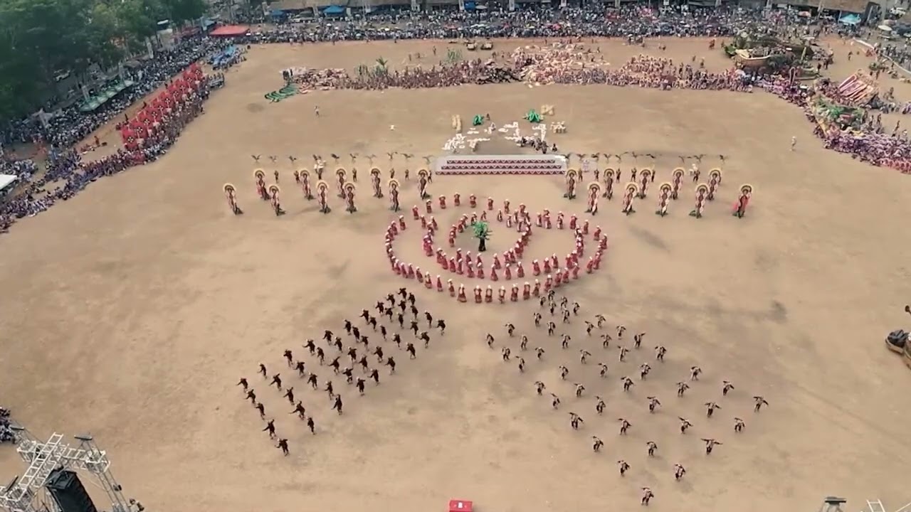 Kaamulan Festival 2024 | Malybalay City Street Dancing and Ground Presentation (Drone Shot)