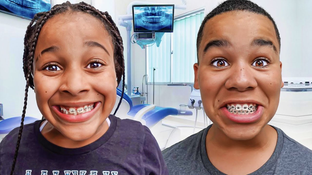 OUR KIDS ARE GETTING BRACES!!! 😬 (THEY CRIED AT THE DENTIST)