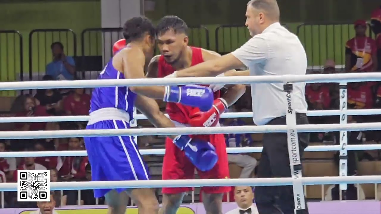 Eumir Marcial 🔥🇵🇭 🥇 GOLD at SEA Games 2025 – Dominates 80kg vs Maikhel Roberrd Muskita 🇮🇩!