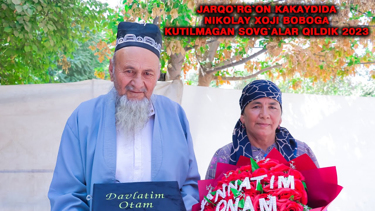 JARQO`RG`ON KAKAYDIDA NIKOLAY XOJI BOBOGA KUTILMAGAN SOVG`ALAR QILDIK 2023. #happyday #tabrik