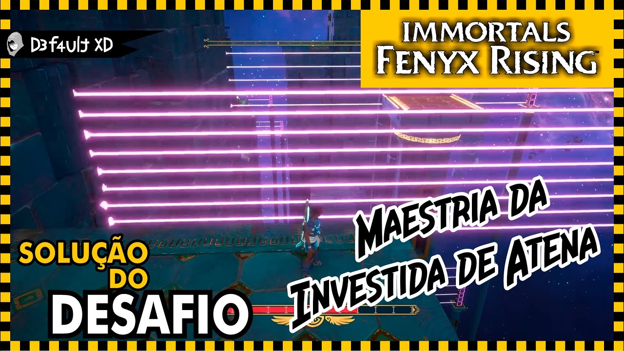 Immortals Fenyx Rising - DESAFIOS - 25 Maestria da Investida de Atena (Mastering Athena's Dash)