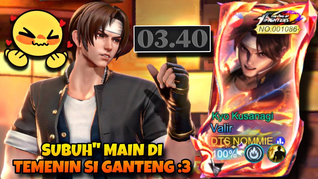 SUBUH NGANTUK MAIN DI TEMENIN SI GANTENG VALIR KOF 👀❤️