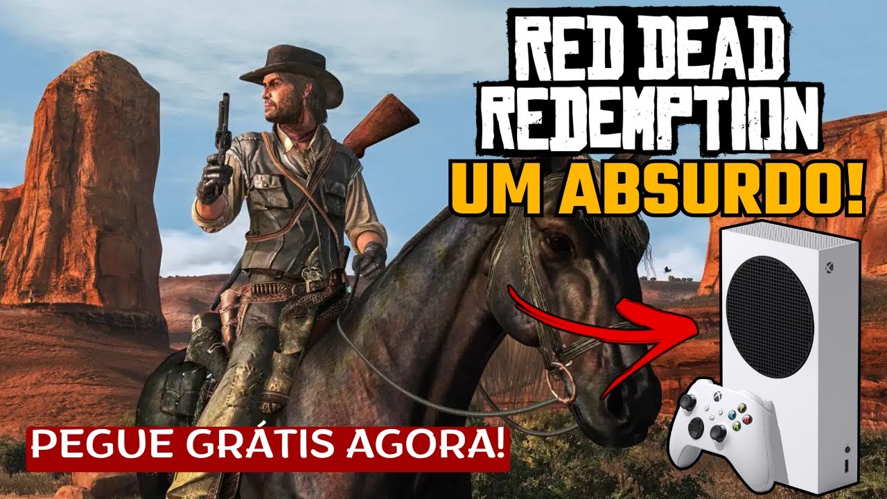 UM ABSURDO! Teste de RED DEAD REDEMPTION Next-Gen GRÁTIS no XBOX SERIES S é REVELADOR!