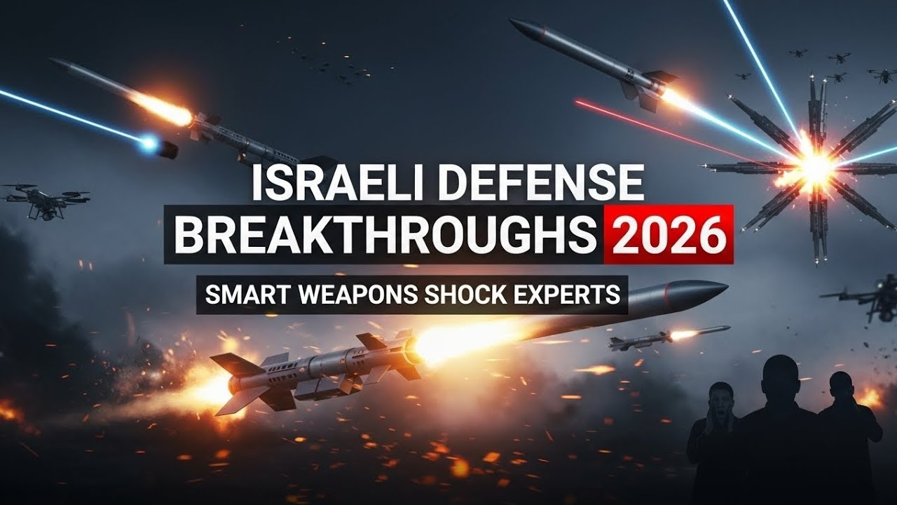 Israel&rsquo;s Smart Weapons 2026: Defense Technologies Changing Modern Warfare